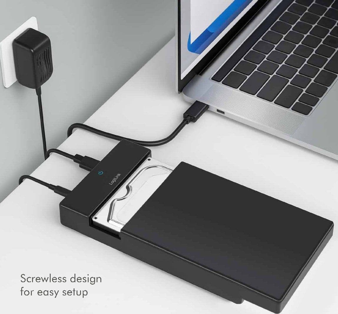 Box Esterno USB-C&trade 3.2 Gen 1 per HDD/SSD SATA da 2,5'' e 3,5'' - 4