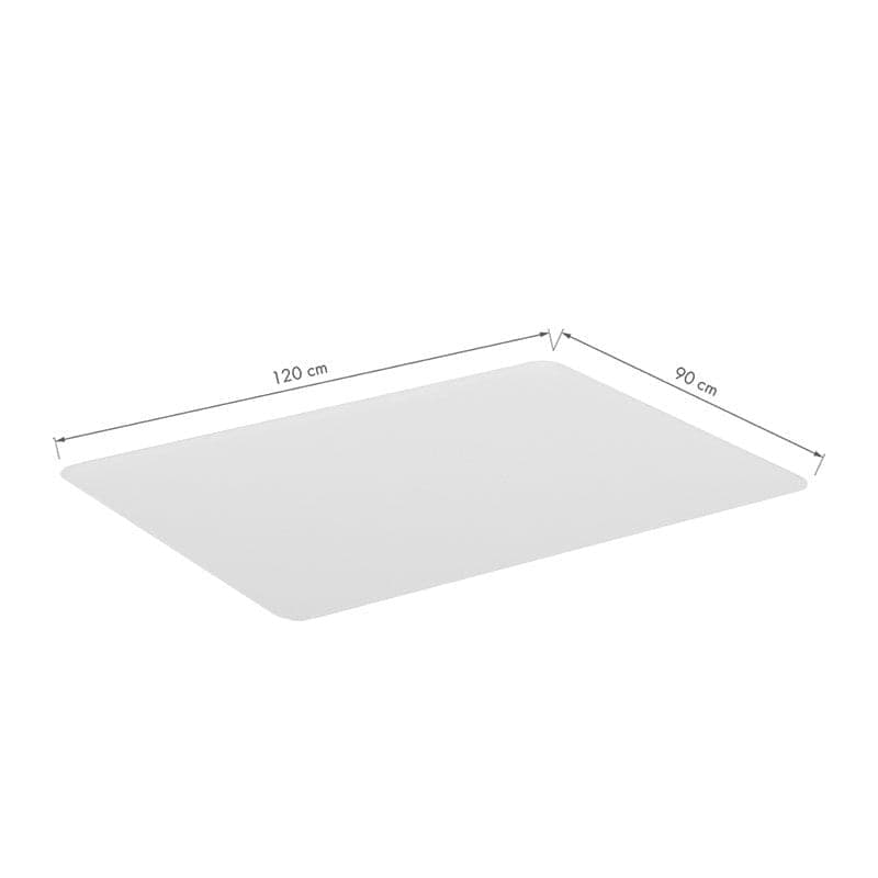 Tappetino di Protezione a Pavimento, in PVC, Trasparente, 120x90 - 2