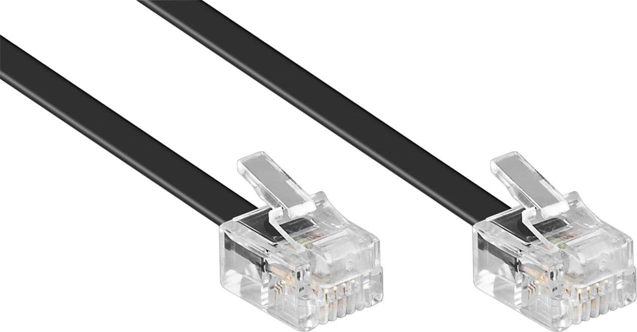 Cavo telefonico RJ11 Modulare 6P4C 6 metri - 2