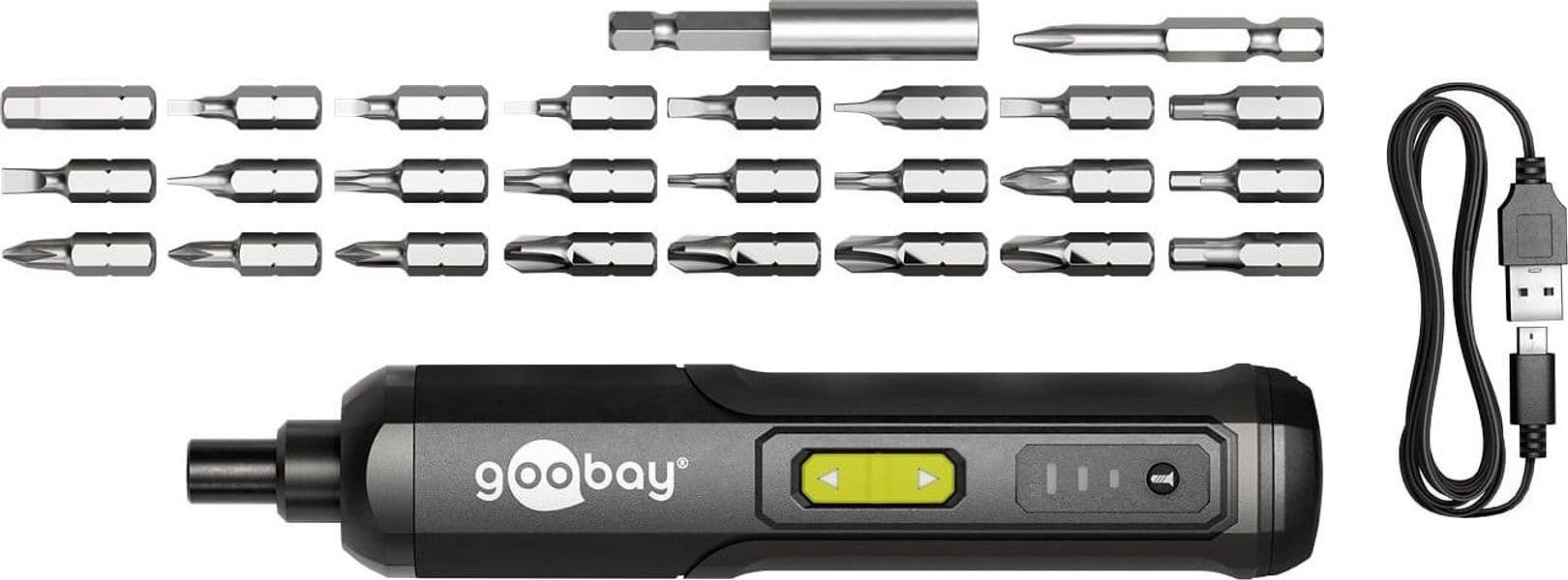 Set Mini Avvitatore a Batteria 28pz con Punte di Precisione - 5