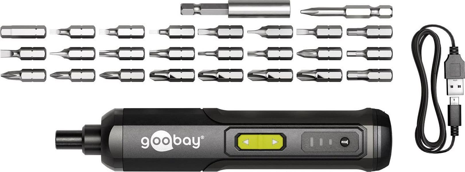 Set Mini Avvitatore a Batteria 28pz con Punte di Precisione - 8