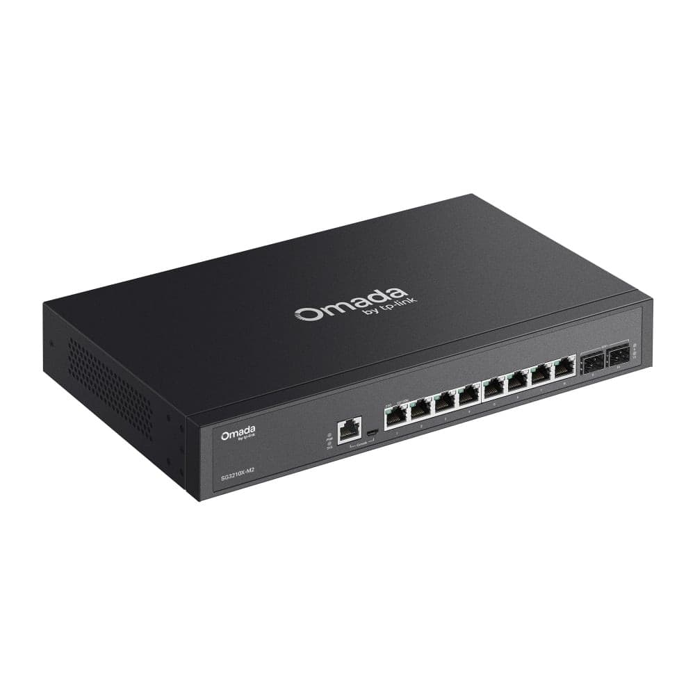 Switch Managed L2+ con 8 Porte 2.5G e 2 Slot 10GE SFP+, SG3210X-M2 - 6