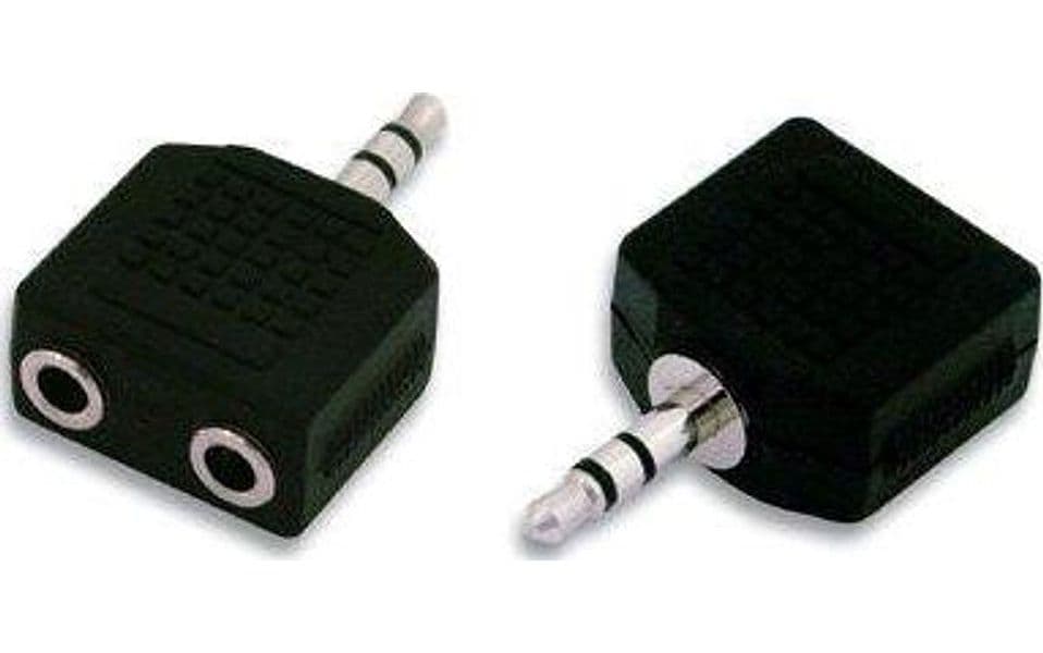 Adattatore Audio 3.5mm Stereo 1M/2F - 2