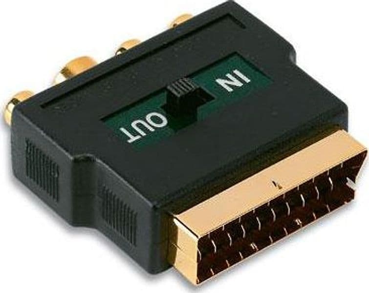 Adattatore Audio Video SCART a SVHS - 2