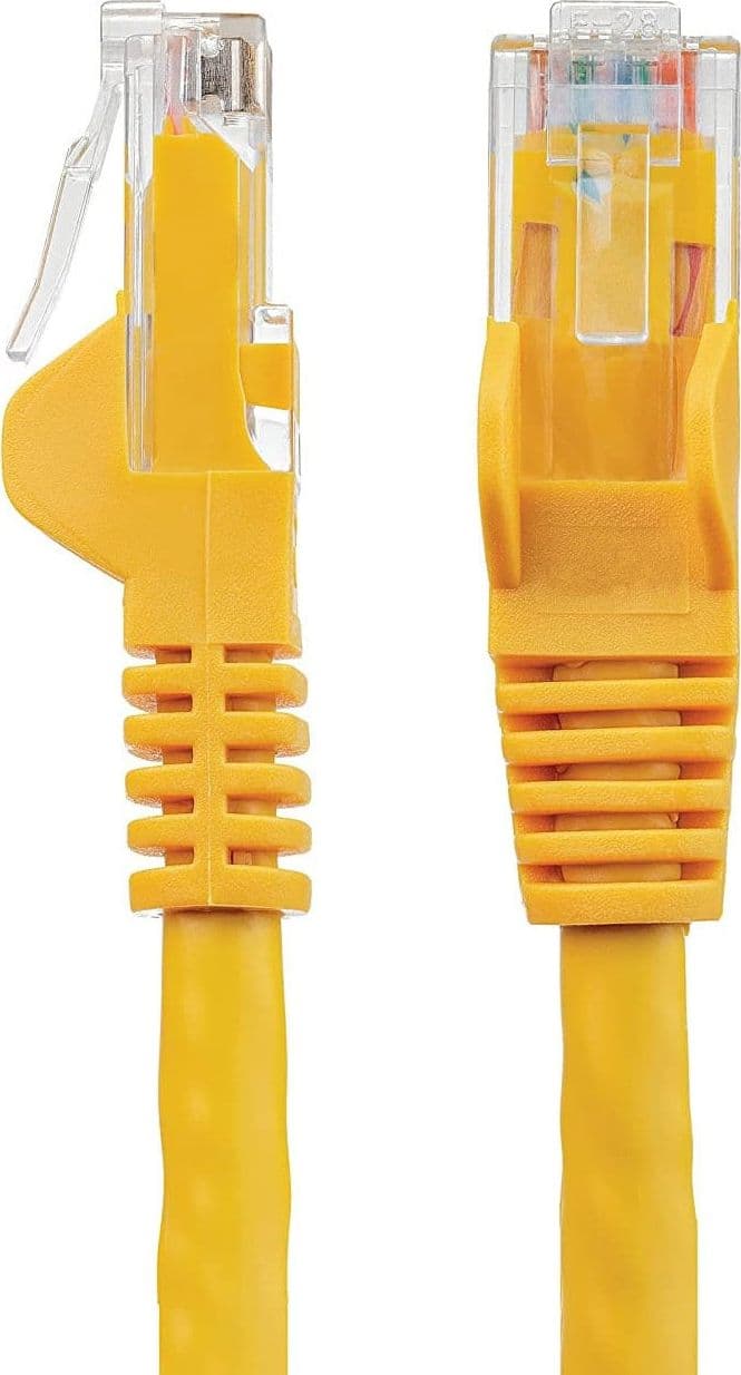 Cavo di rete Patch in Rame Cat. 5e Giallo UTP 10 m - 4