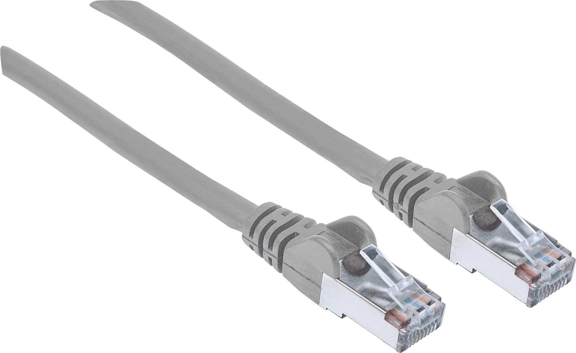 Cavo di rete Patch in Rame Schermato Cat. 5e Grigio F/UTP 3 metri - 4