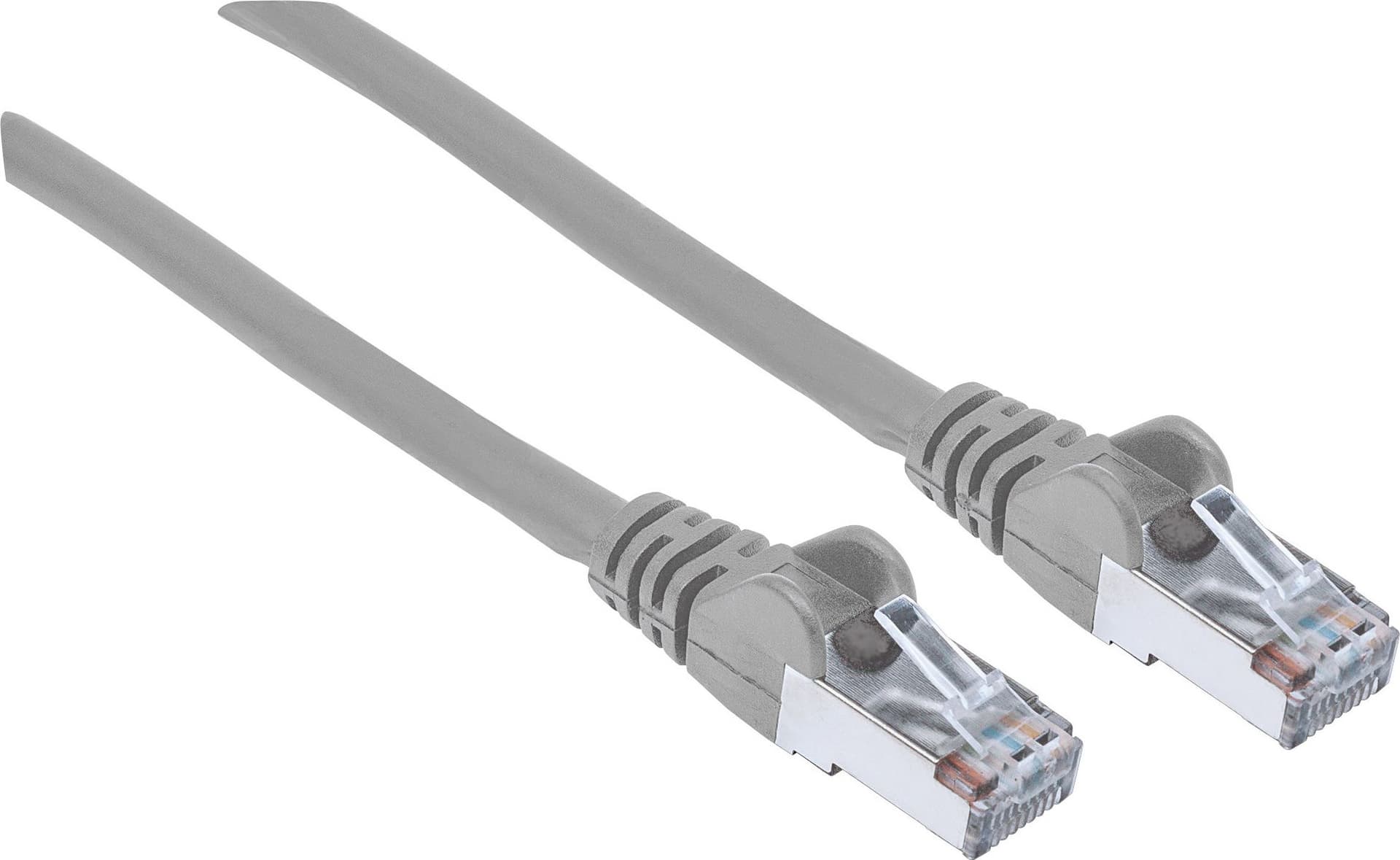 Cavo di rete Patch in Rame Schermato Cat. 5e Grigio F/UTP 3 metri - 9