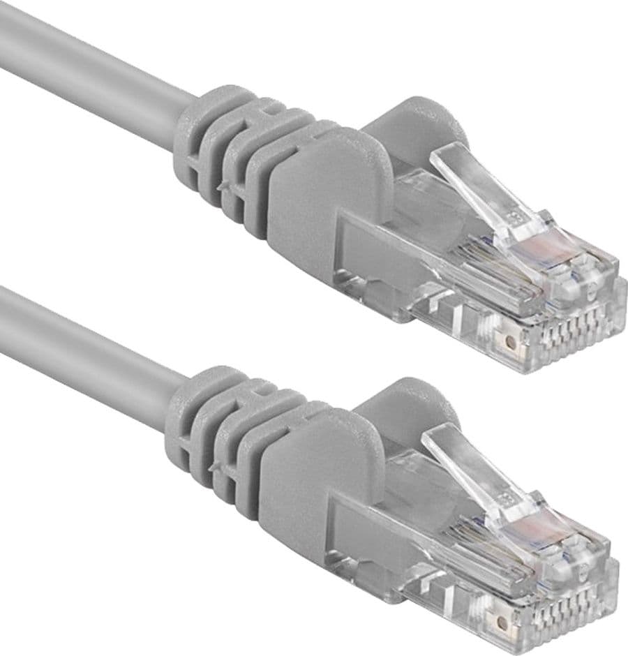 Cavo di rete Patch CCA Cat. 5e Grigio UTP 5 mt - 8