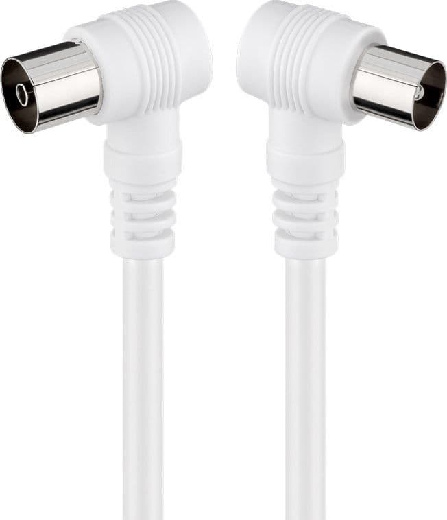 Cavo Antenna TV M/F 10 mt angolato 90&deg - 3