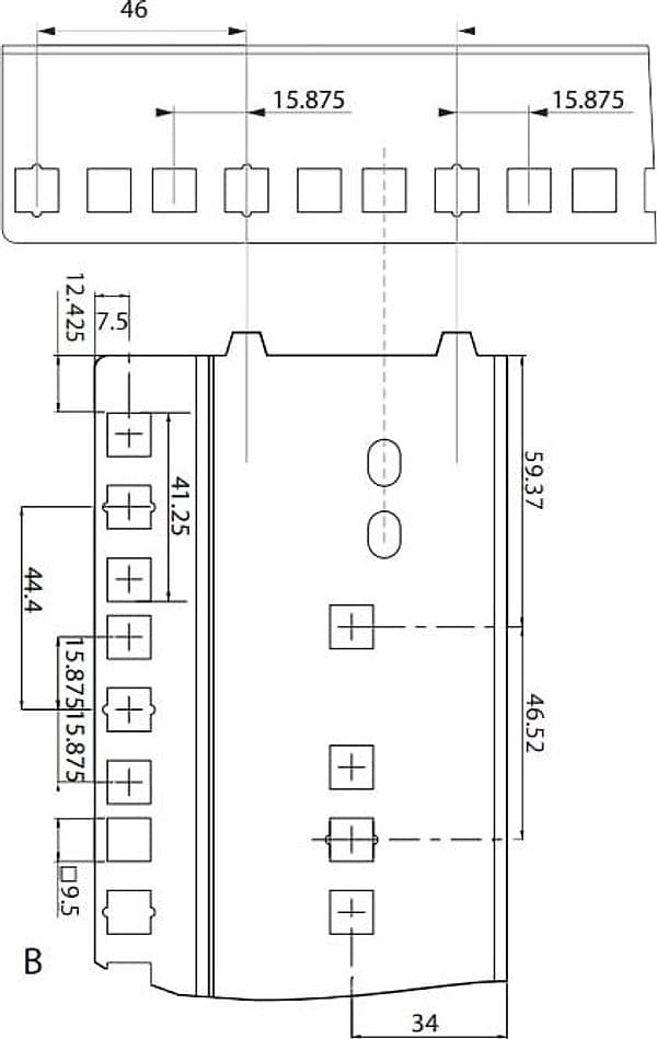 Staffe Montanti per Rack 19'' 27U - 4