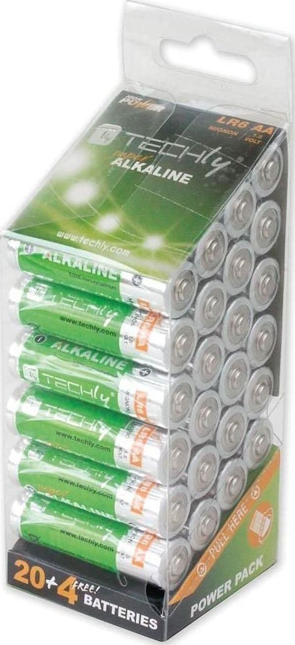 Multipack 24 Batterie High Power Stilo AA Alcaline LR06 1,5V - 3
