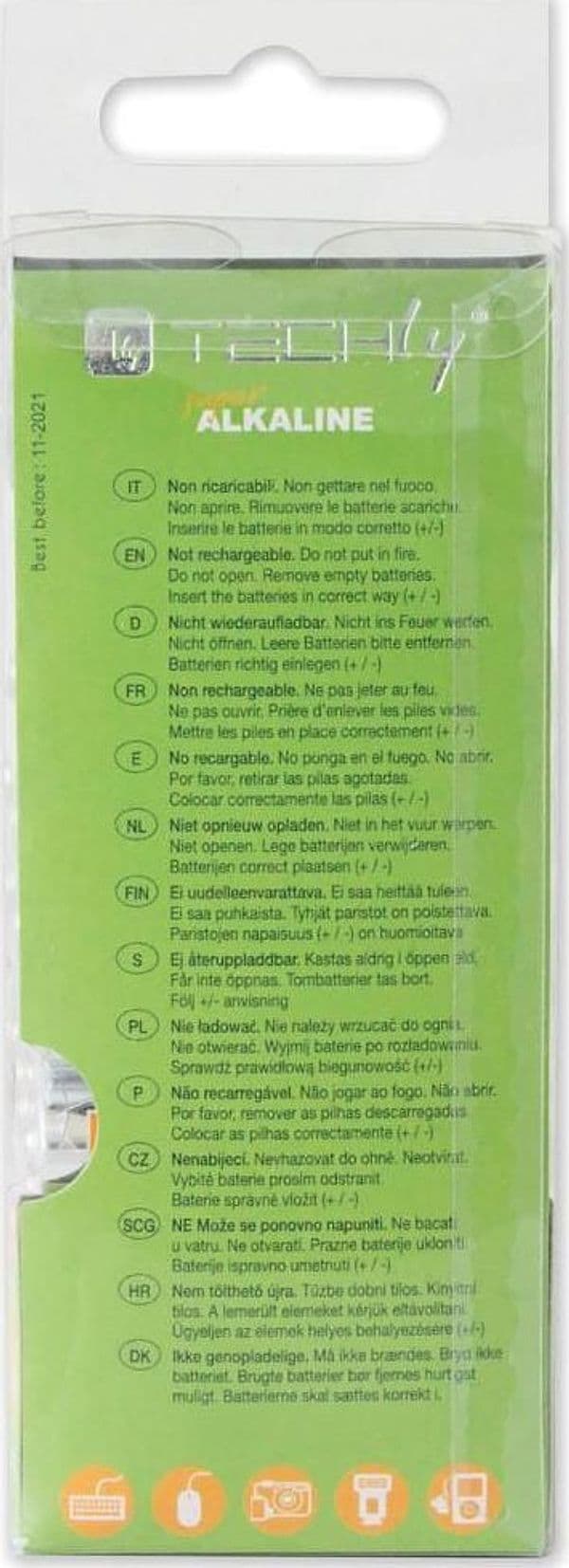 Multipack 24 Batterie High Power Stilo AA Alcaline LR06 1,5V - 5