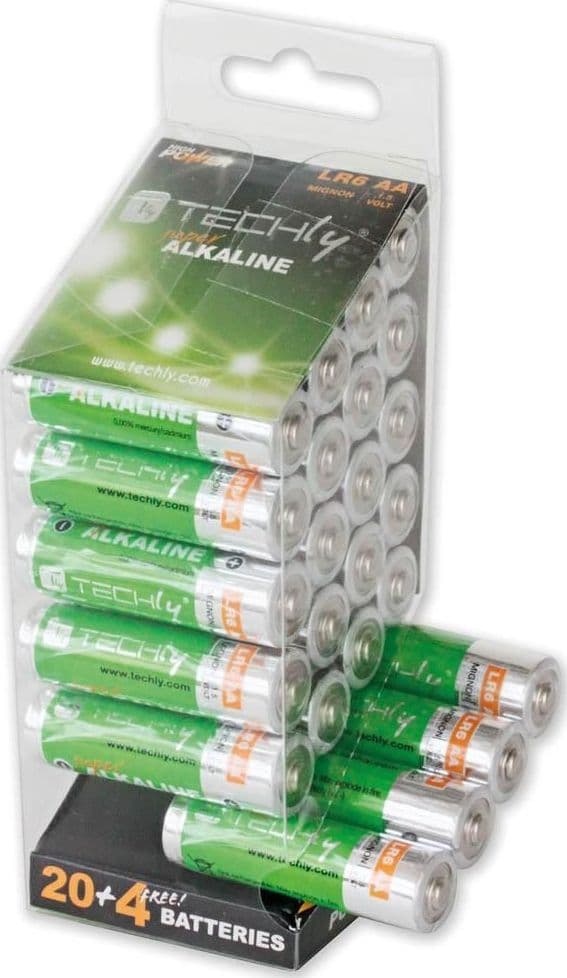 Multipack 24 Batterie High Power Stilo AA Alcaline LR06 1,5V - 8