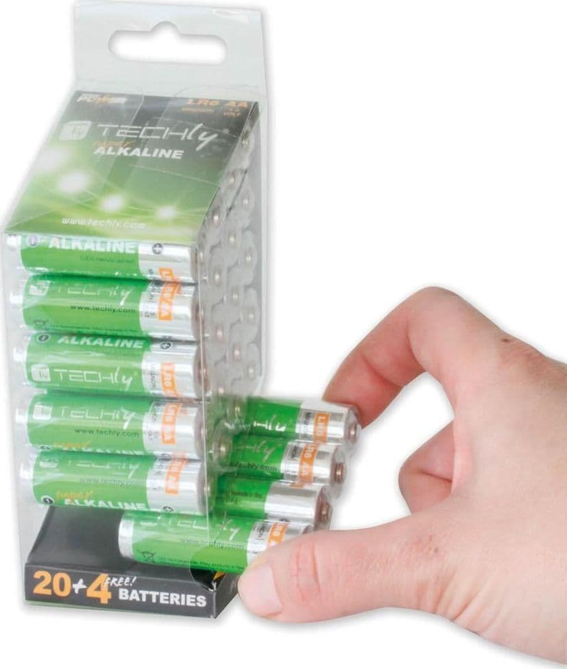 Multipack 24 Batterie High Power Stilo AA Alcaline LR06 1,5V - 9