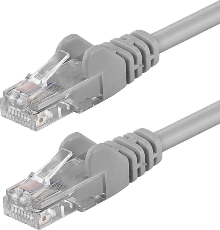 Cavo di Rete Patch in Rame Cat.6 Grigio U/UTP LSZH 50m - 7
