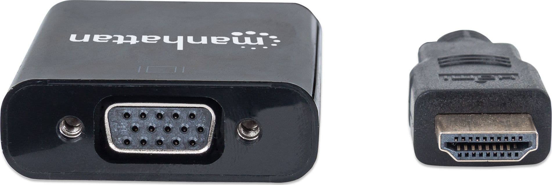 Cavo Convertitore HDMI a VGA con MicroUsb 30cm Nero - 3