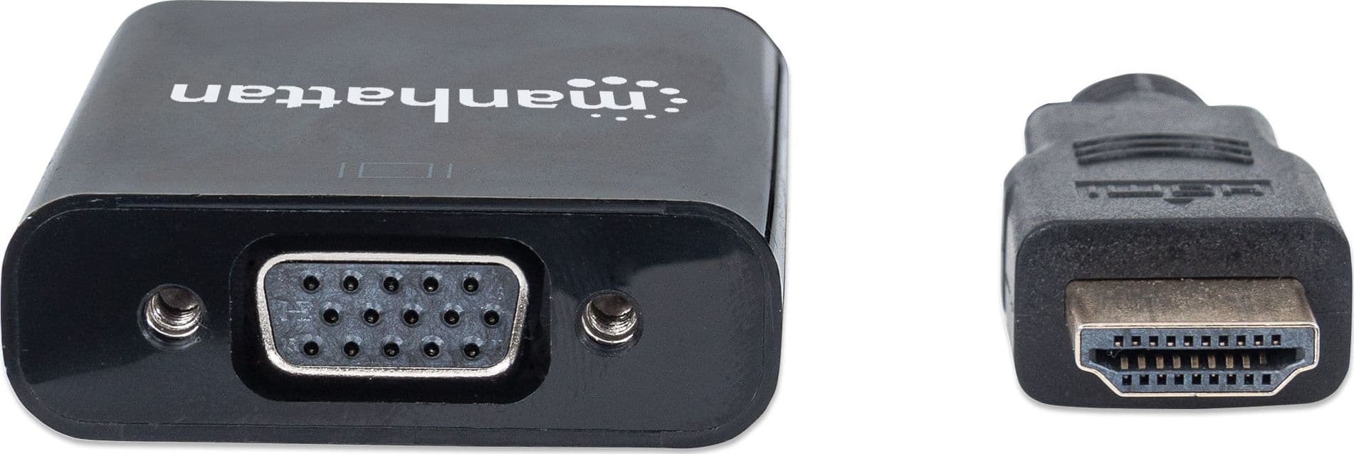 Cavo Convertitore HDMI a VGA con MicroUsb 30cm Nero - 7