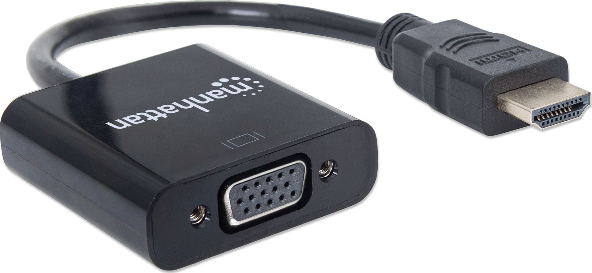 Cavo Convertitore HDMI a VGA con MicroUsb 30cm Nero - 8