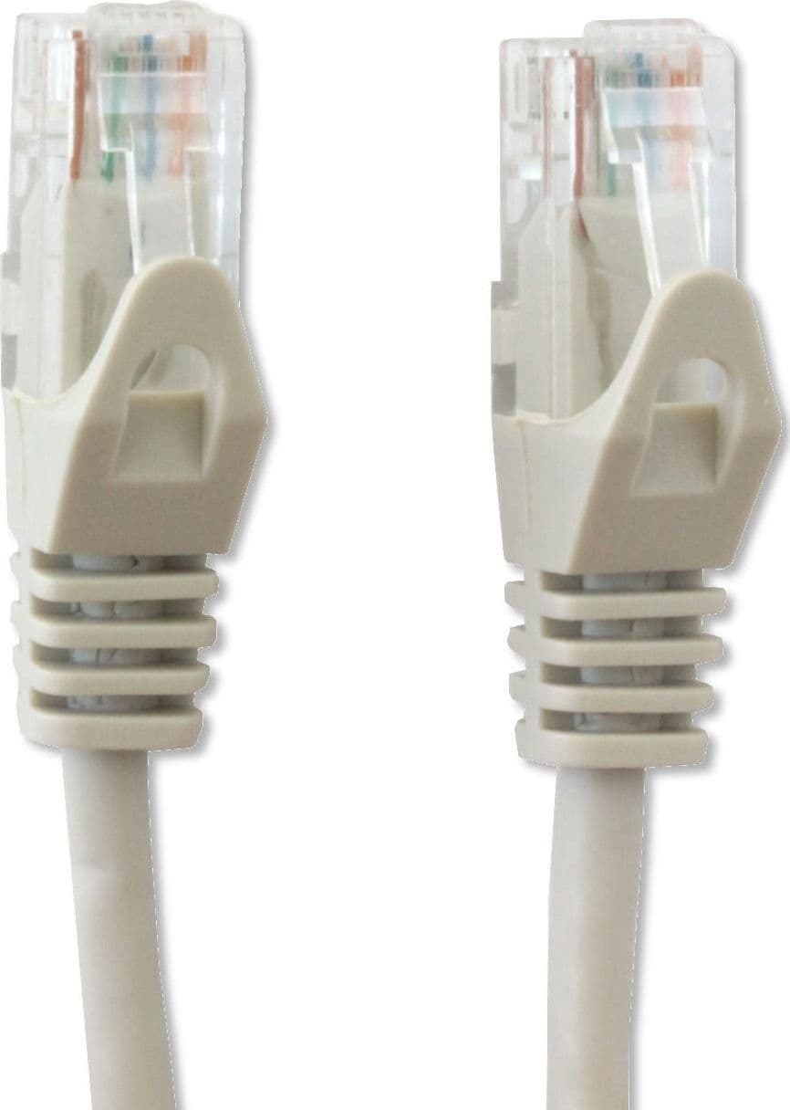 Cavo di rete Patch in CCA Cat.6 Grigio UTP 7,5m - 4
