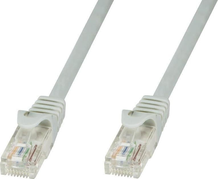 Cavo di rete Patch in CCA Cat.6 Grigio UTP 7,5m - 8