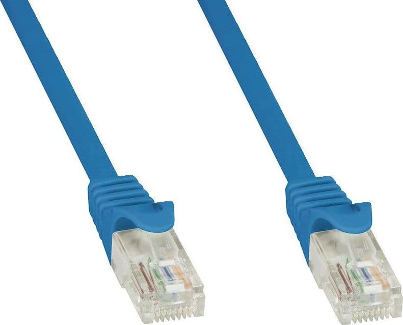 Cavo di Rete Patch in Rame Cat.6 Blu UTP 5m - 7