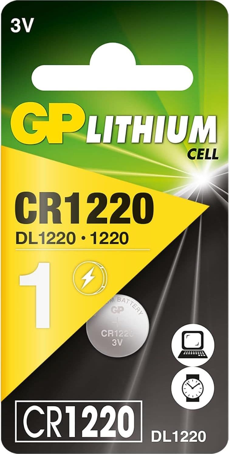 Blister 1 Batteria Litio a Bottone CR1220