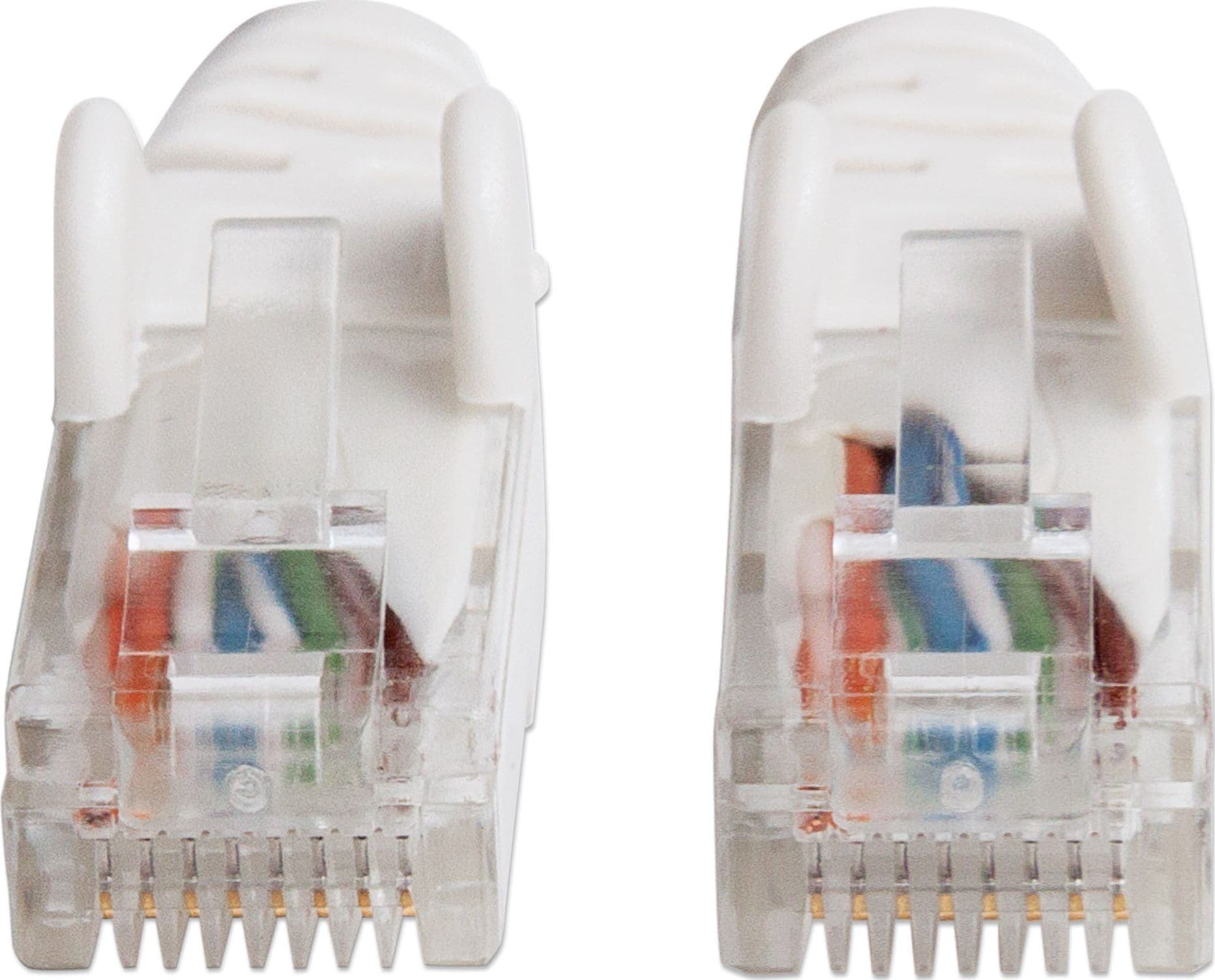 Cavo di rete Patch in Rame Cat. 6A Bianco UTP 3 metri - 7