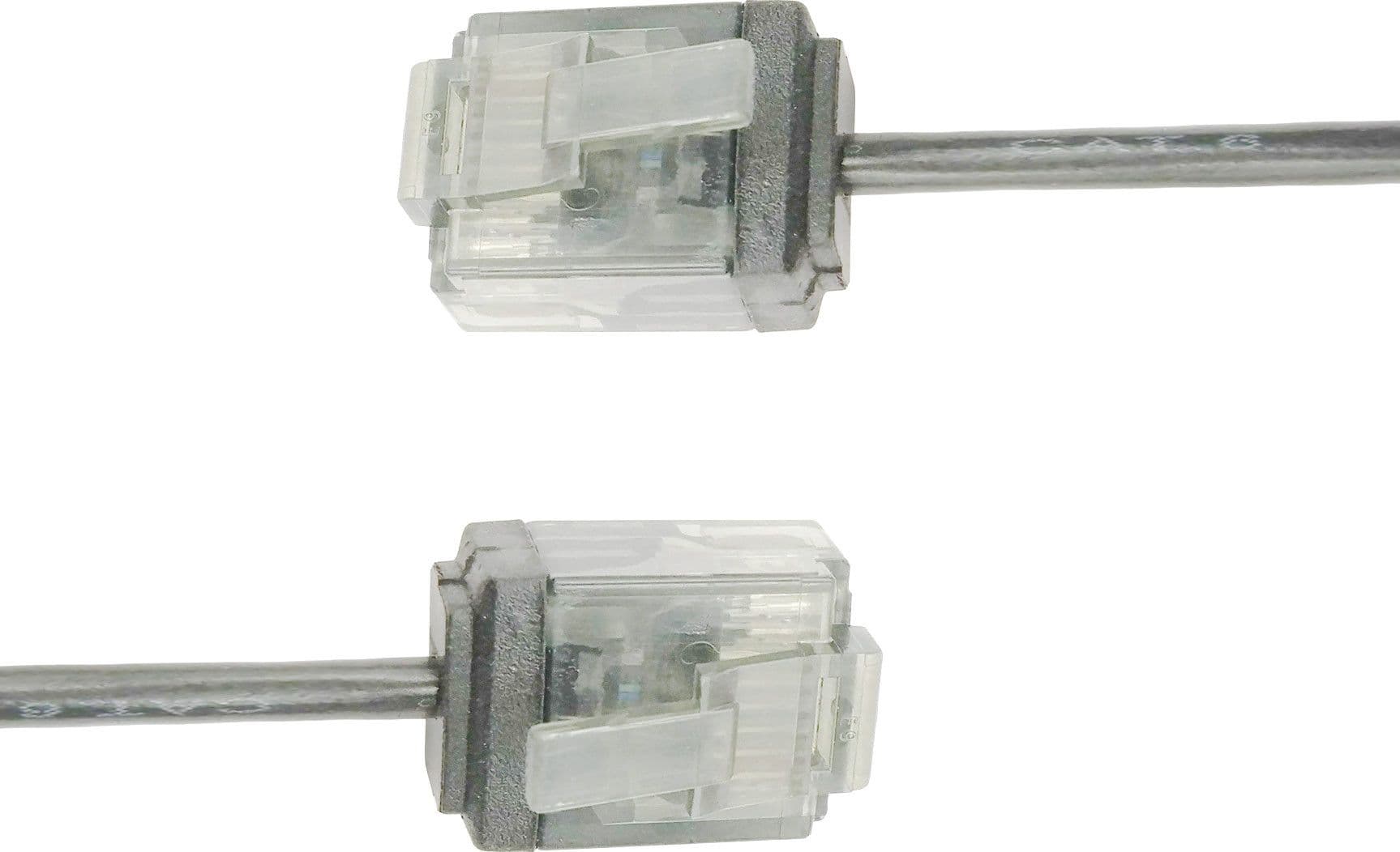 Cavo di rete Patch in Rame Ultra Slim Cat.6 Grigio UTP 3 m - 7