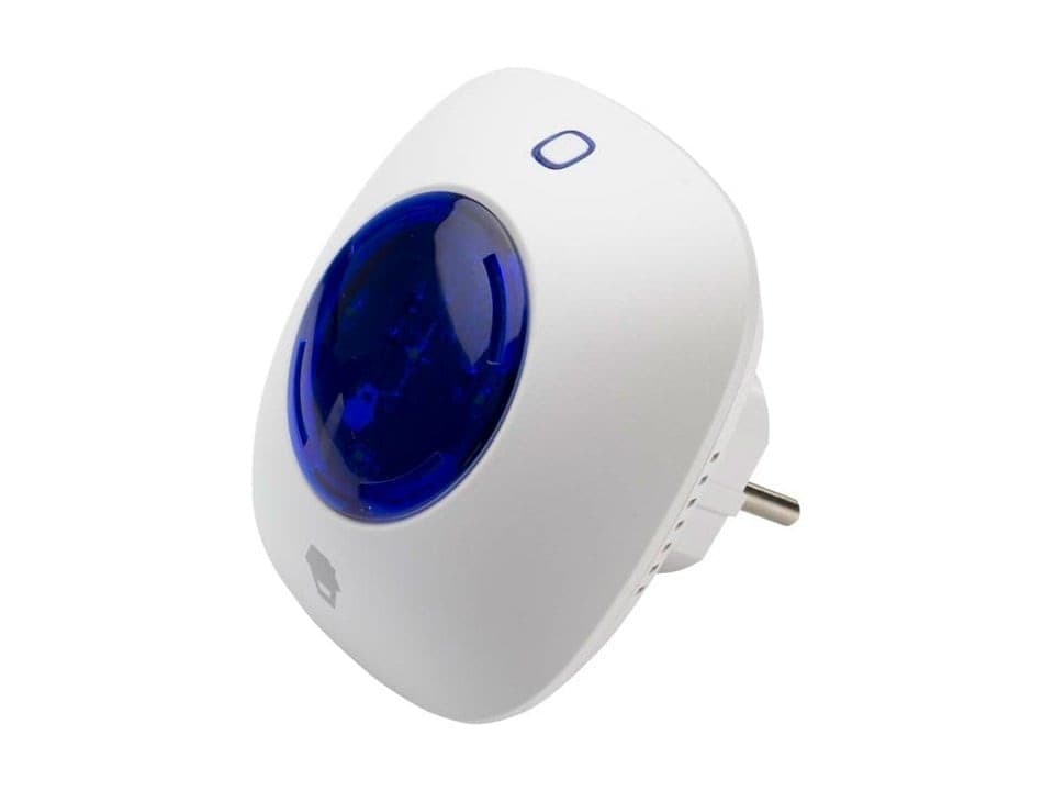 Sirena con Lampeggiante Wireless da Interni per Antifurto WS-105 - 10