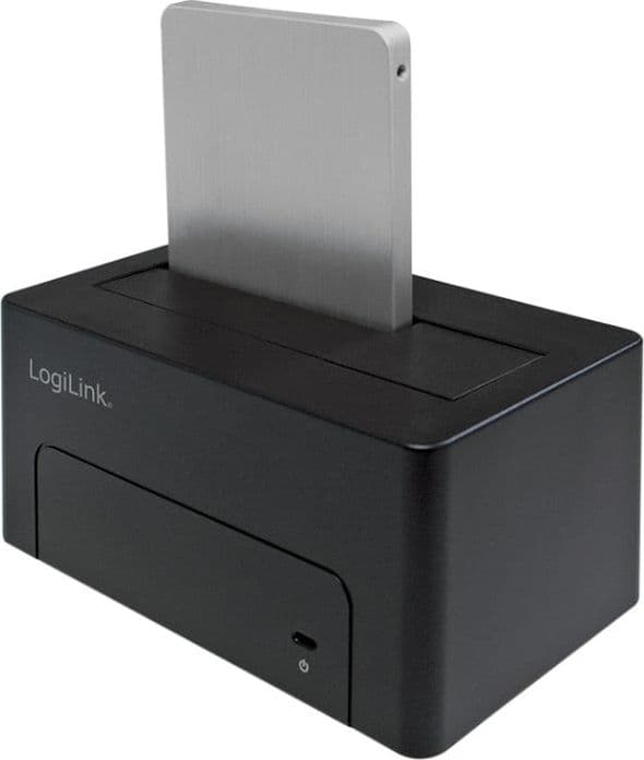 Docking Station USB3.1 Gen2 per HDD/SSD SATA da 2.5''/3.5'' Nero - 4