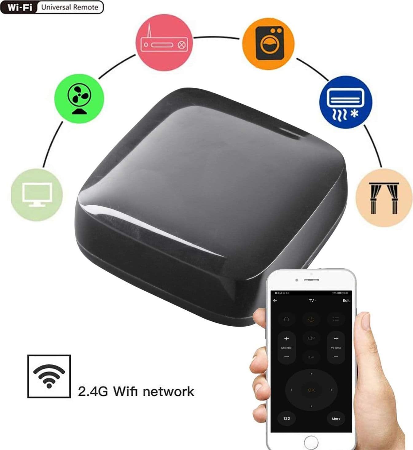 Telecomando Smart Home Universale Controllo Vocale, R4294 Alexa, Google Home - 4