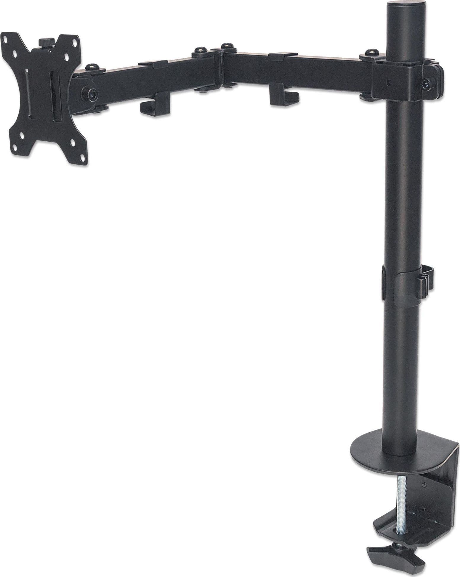 Supporto da Scrivania per Monitor 13-32'' Doppio Snodo di Regolazione - 9