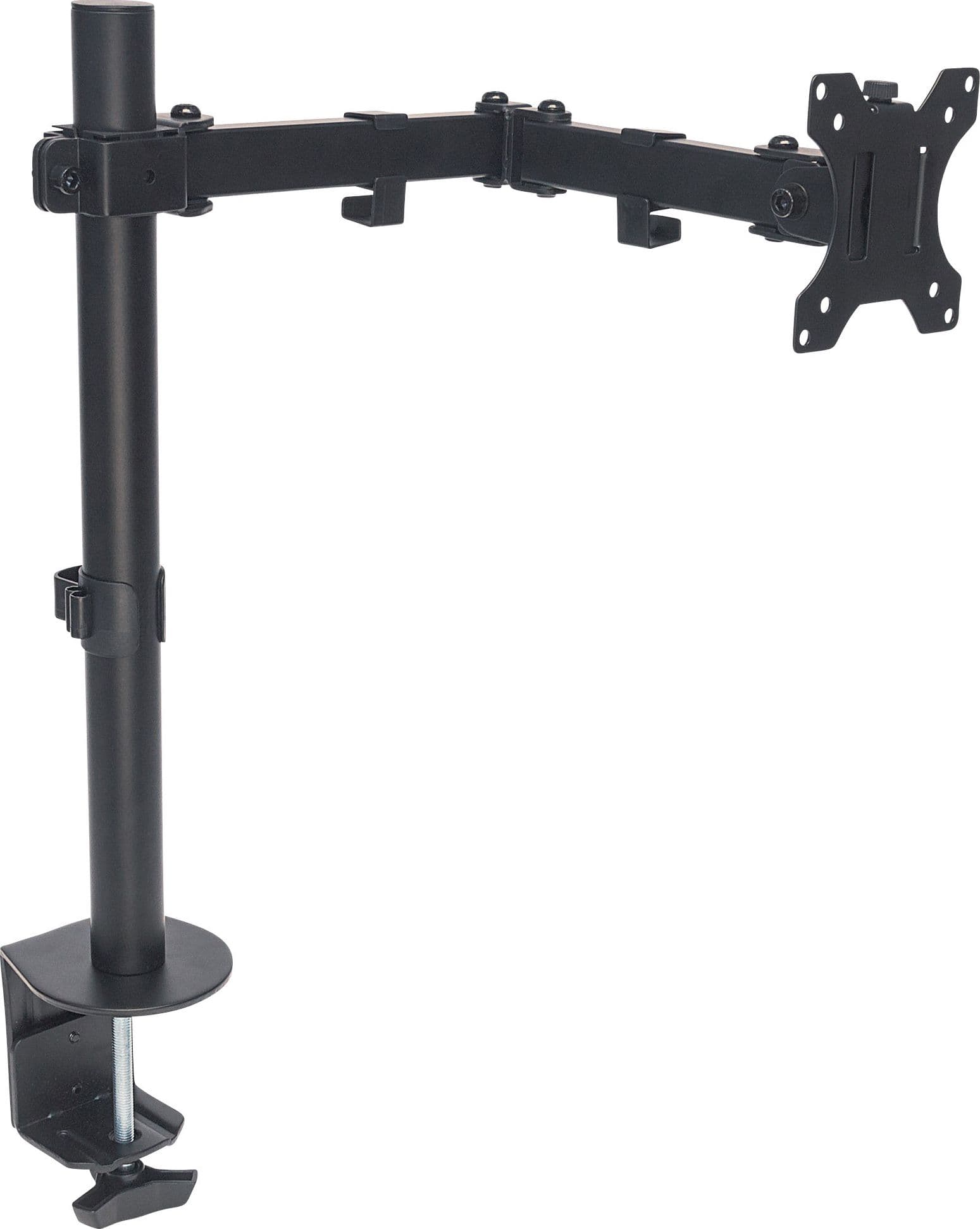 Supporto da Scrivania per Monitor 13-32'' Doppio Snodo di Regolazione - 10