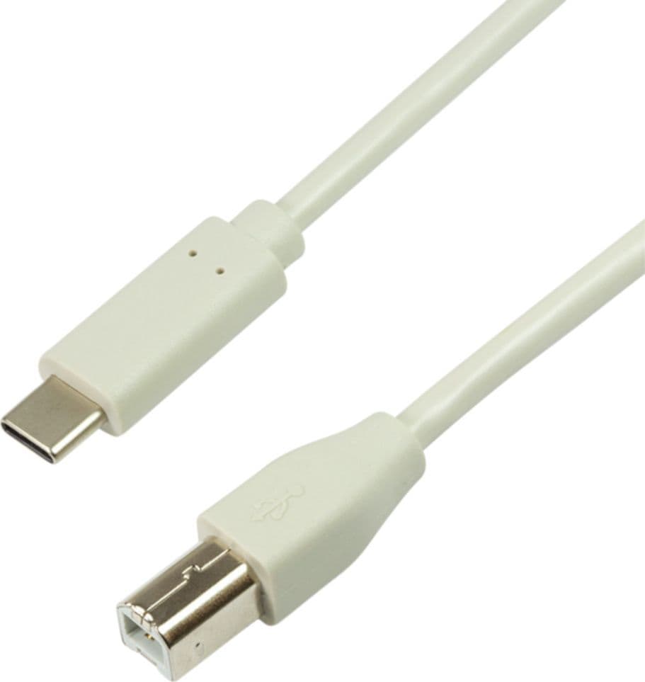 Cavo HighSpeed USB-C&trade Maschio/USB-B Maschio 2m Grigio - 6