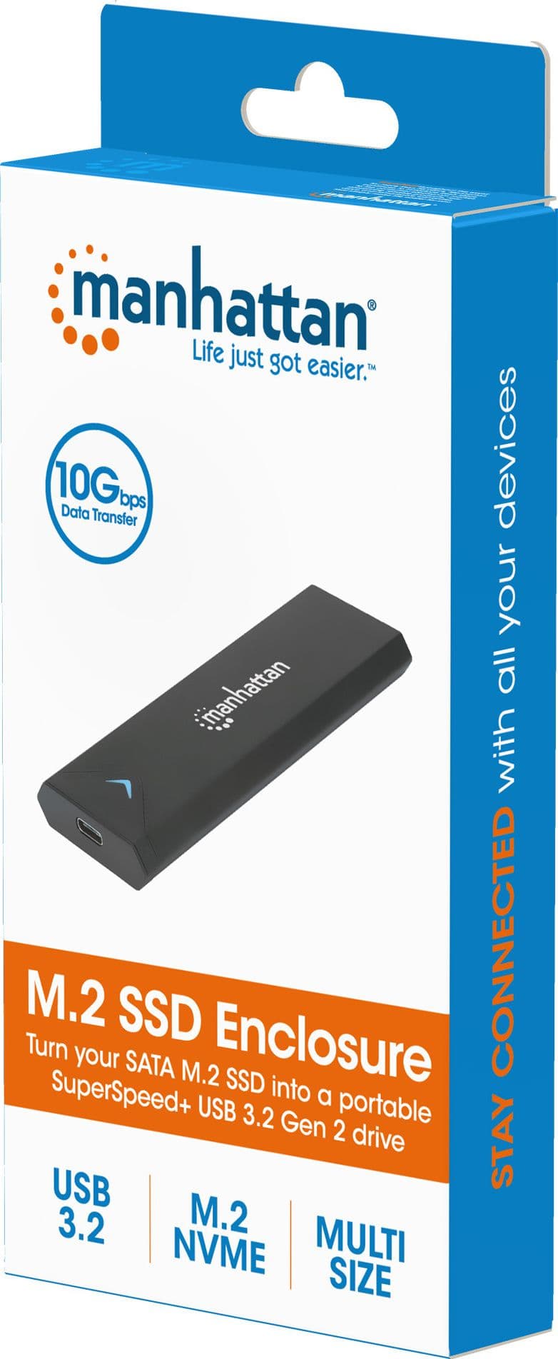 Box Esterno USB 3.2 SSD SATA M.2 NVMe - 10