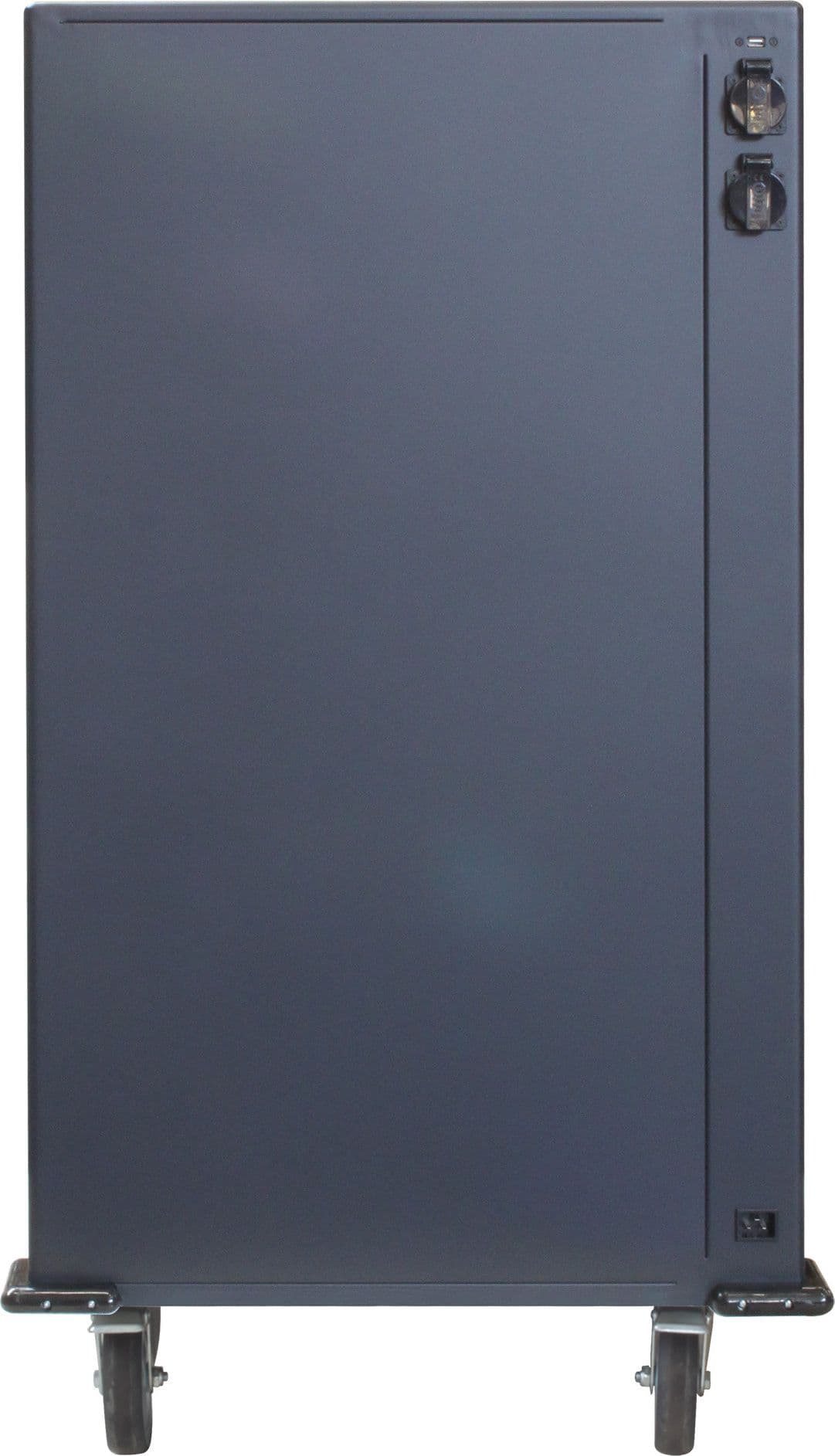 Carrello Stazione di Ricarica 80 USB Notebook o Smartphone Nero - 3