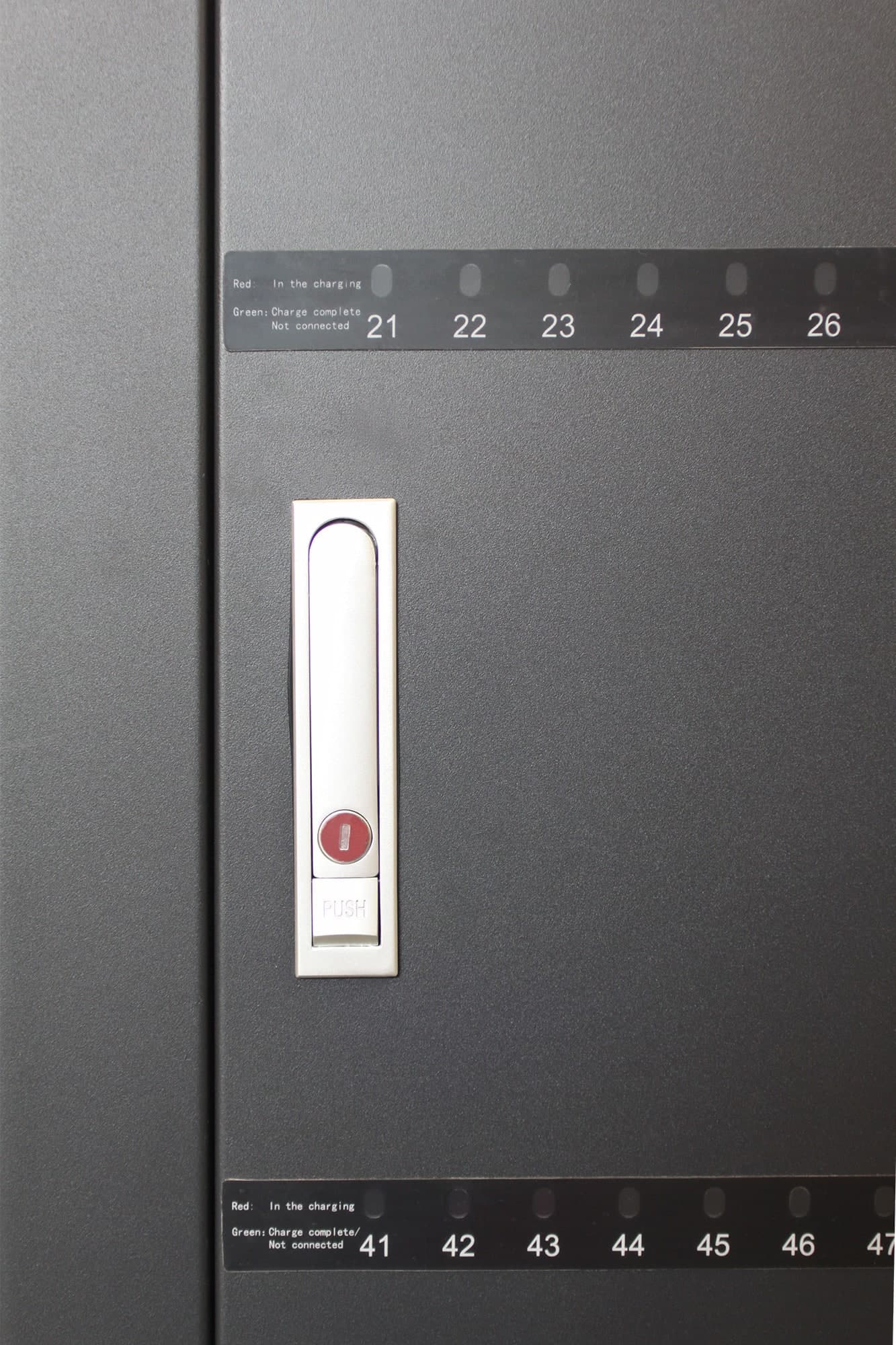 Carrello Stazione di Ricarica 80 USB Notebook o Smartphone Nero - 5