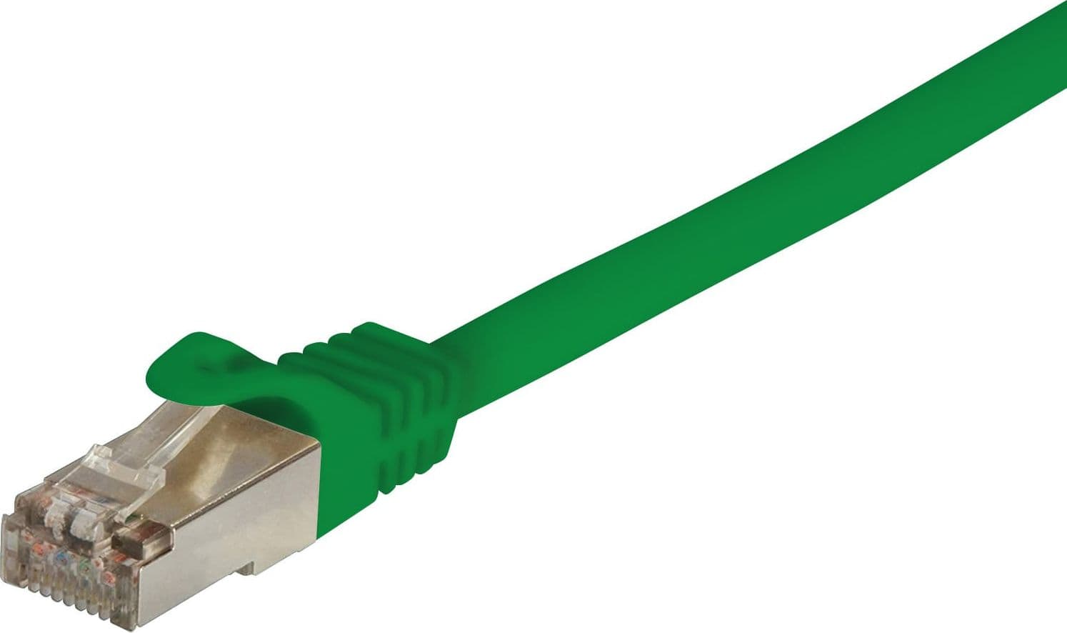 Cavo di Rete Patch in Rame Cat. 6A SFTP LSZH 3 m Verde - 6