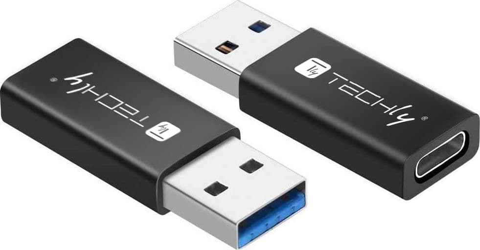 Adattatore Convertitore USB 3.2 USB A Maschio a USB-C&trade Femmina Nero - 11