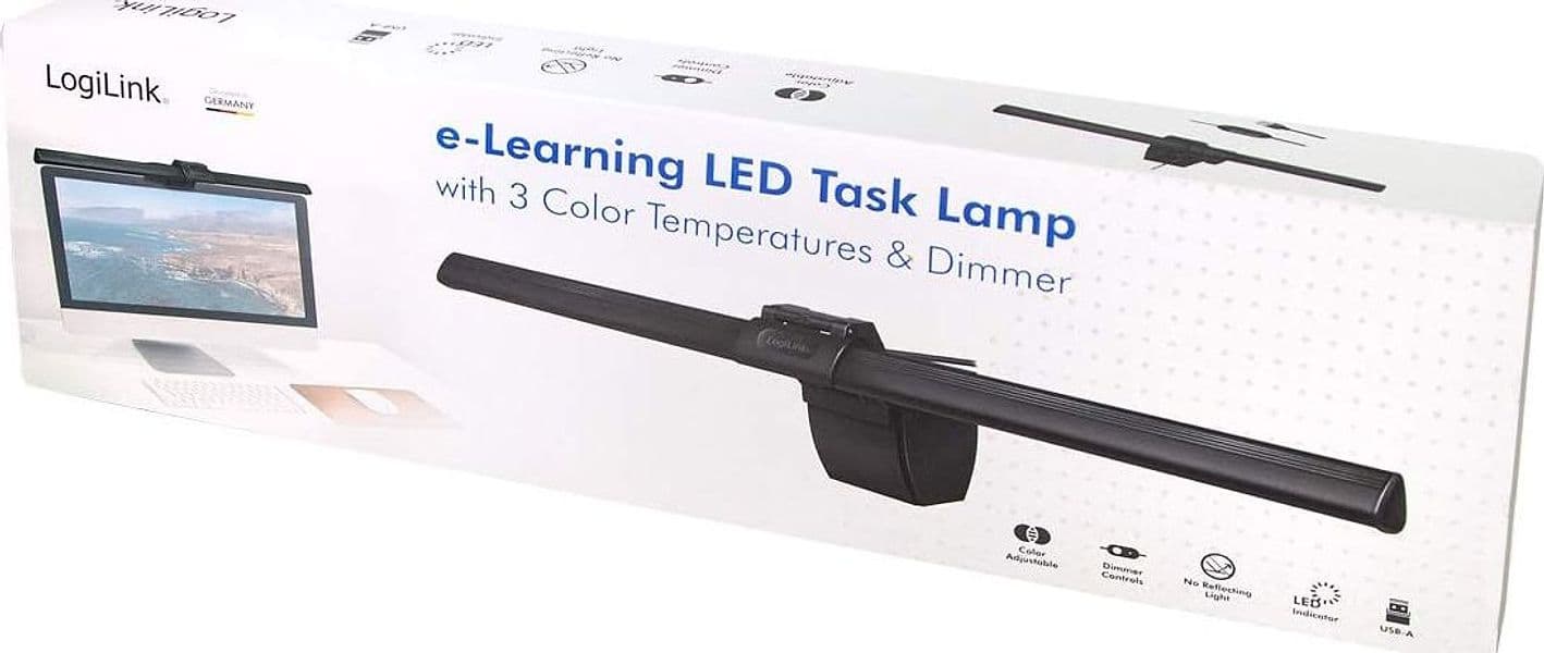 Lampada a Led USB per Monitor con Regolazione Temperatura Colore e Dimmer - 2