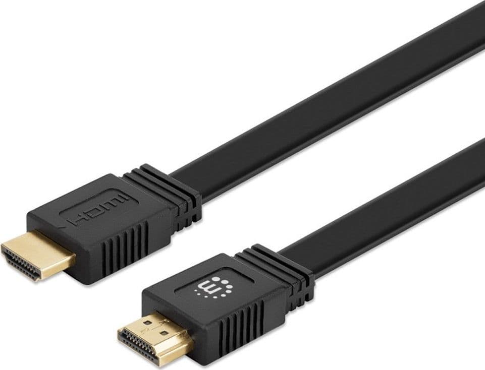 Cavo HDMI High Speed With Ethernet Piatto 2m nero - 8