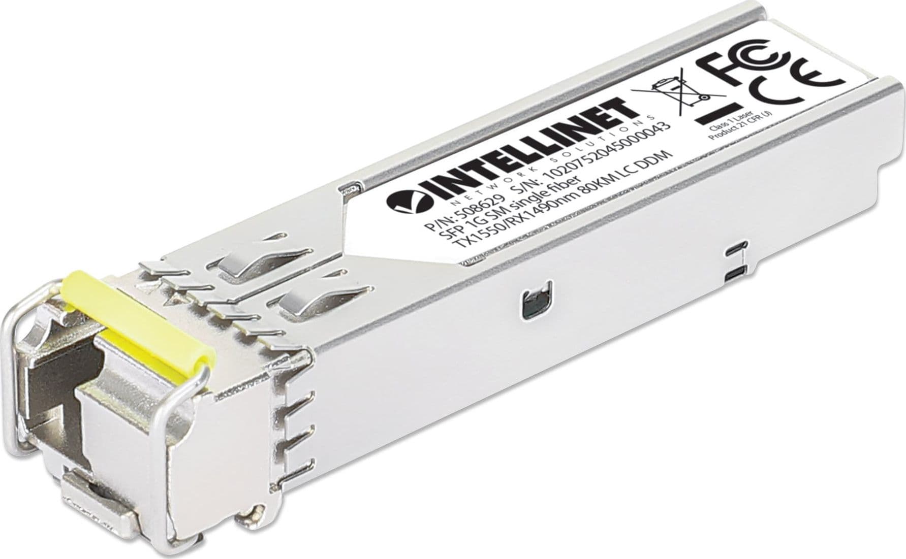 Transceiver SFP Fibra Ottica Monomodale LC 1000Base-BX Bidirezionale WDM - 9