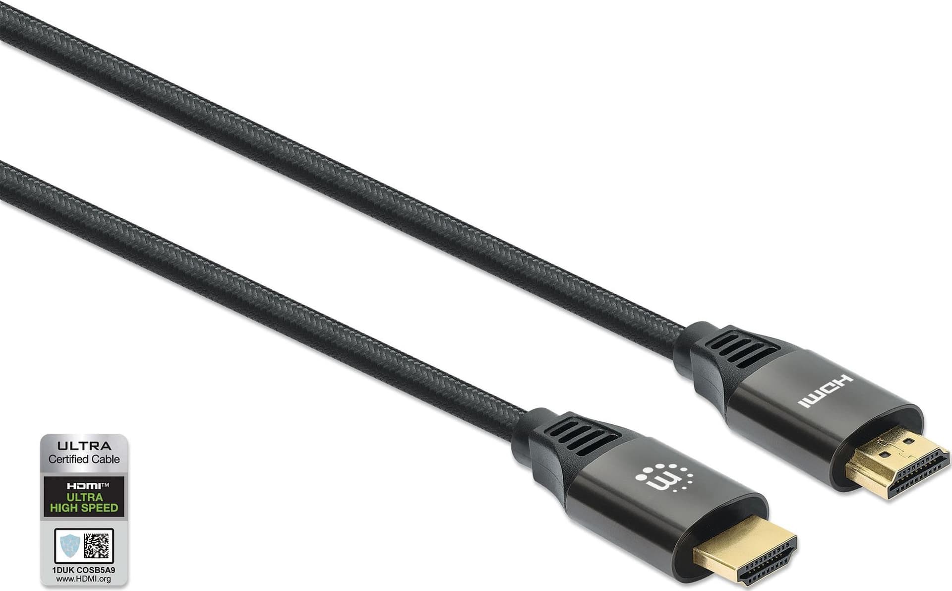 Cavo HDMI con Ethernet ad Altissima Velocit&agrave Certificato 8K@60Hz eARC 1m - 3