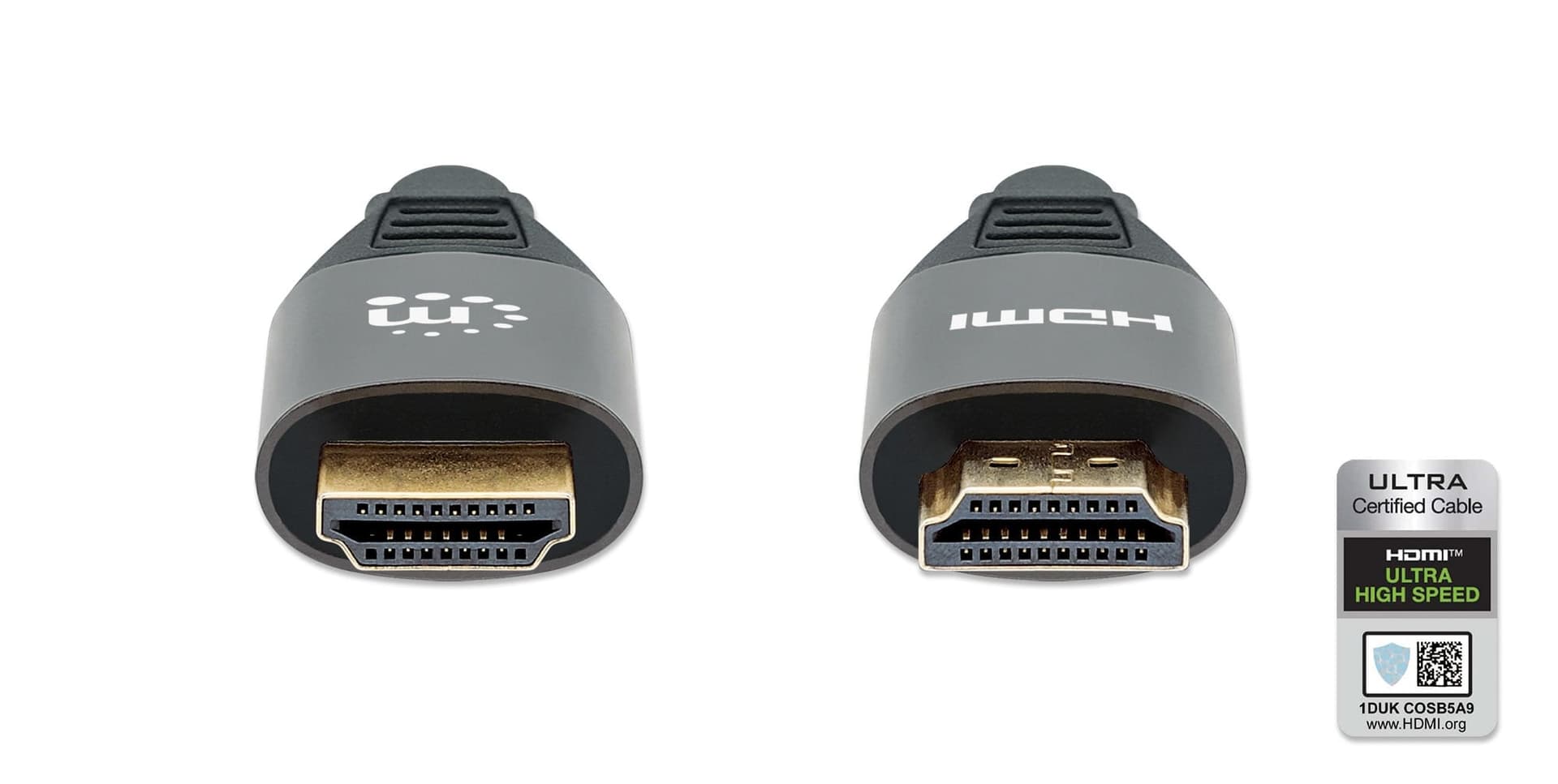 Cavo HDMI con Ethernet ad Altissima Velocit&agrave Certificato 8K@60Hz eARC 1m - 4