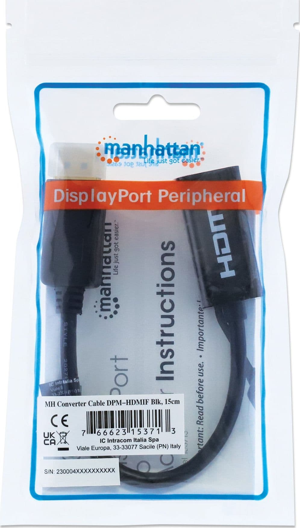 Adattatore Attivo DisplayPort a HDMI 4K@60Hz - 2