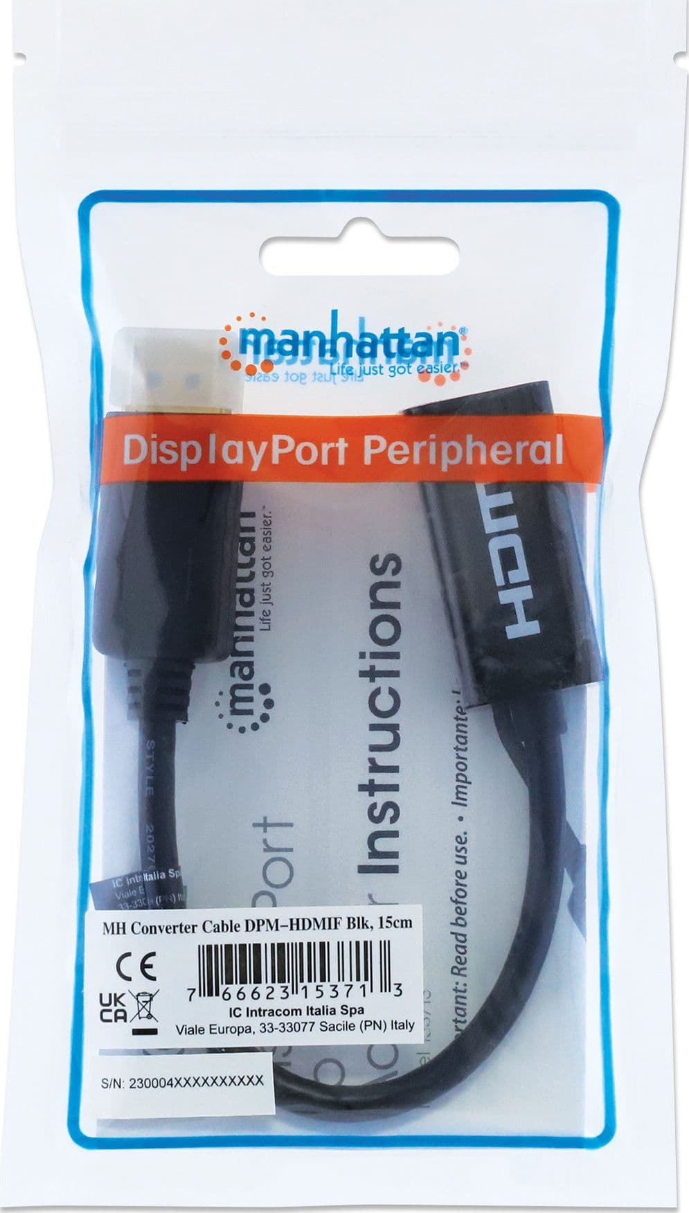 Adattatore Attivo DisplayPort a HDMI 4K@60Hz - 6