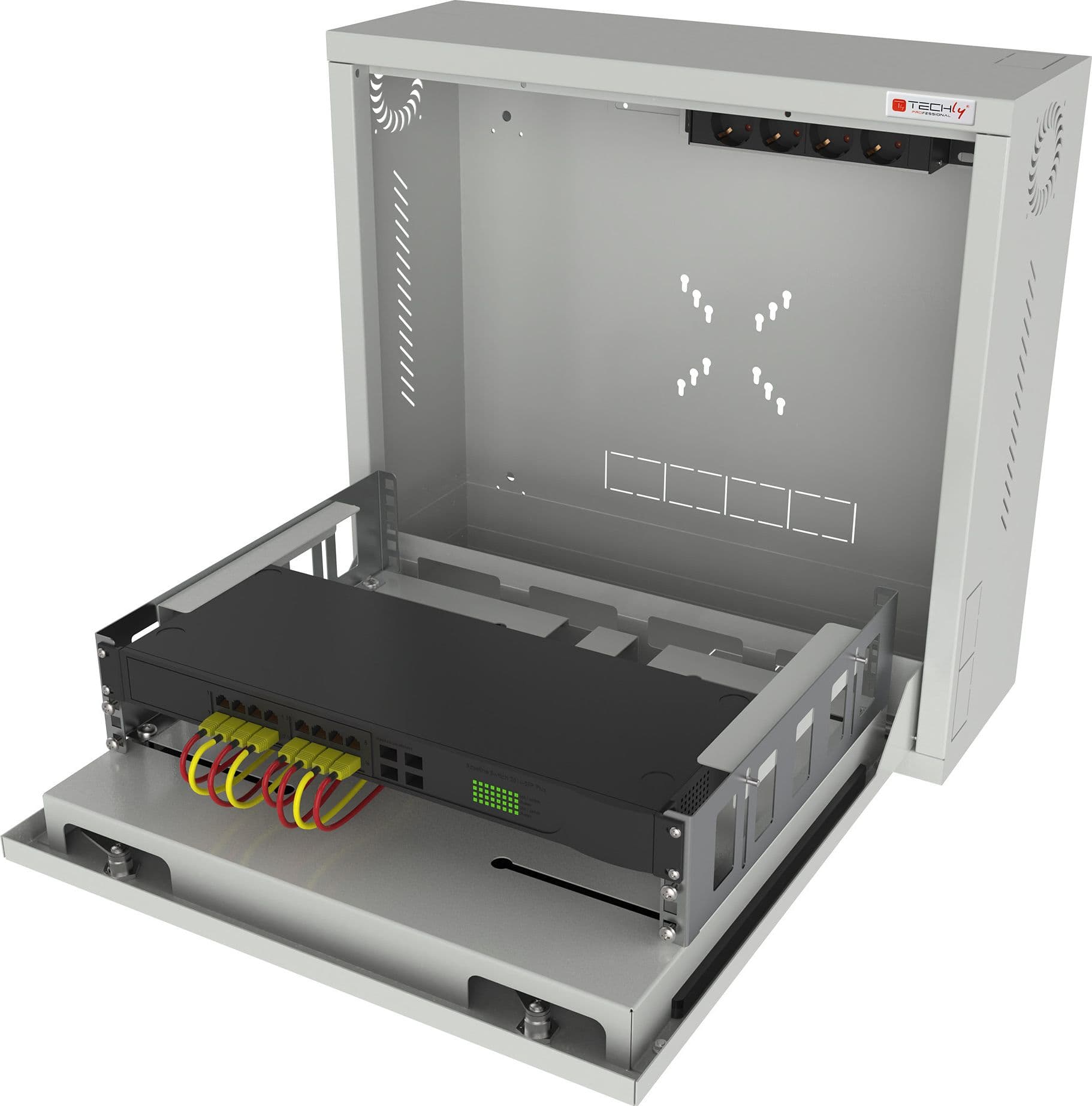 Box di Sicurezza per DVR e Sistemi di Videosorveglianza Bianco - 6