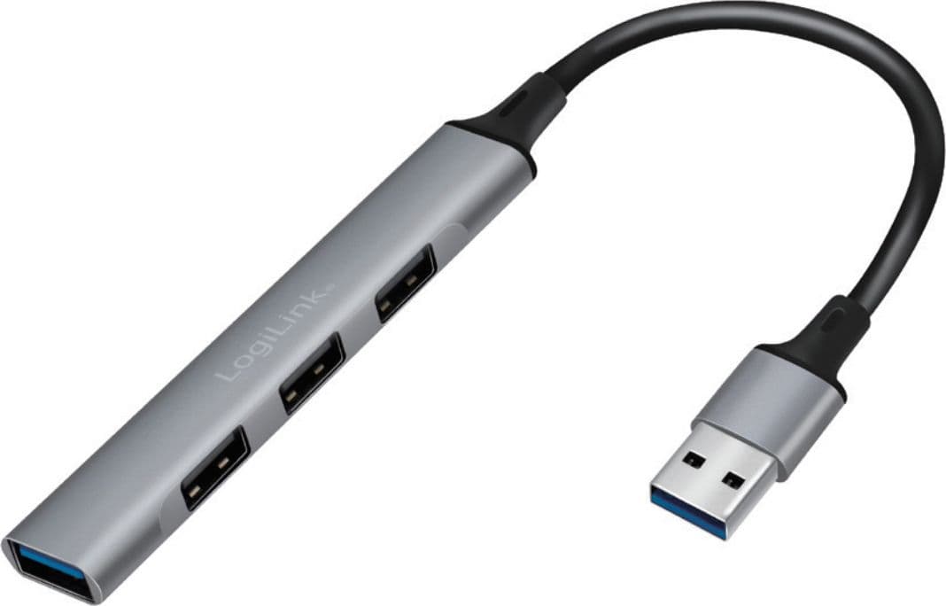 Hub USB 3.2 Gen1 Ultra Slim a 4 Porte Ingresso USB-A - 7