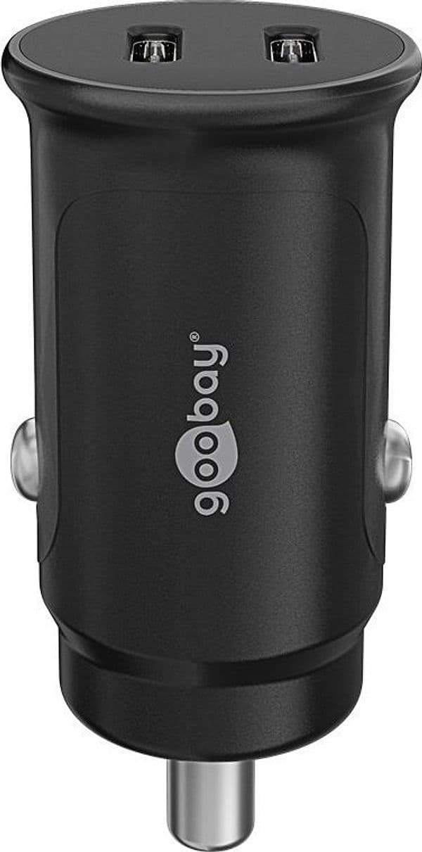 Caricatore Compatto da Auto 2 porte USB-C&trade PD Power Delivery 30W - 6