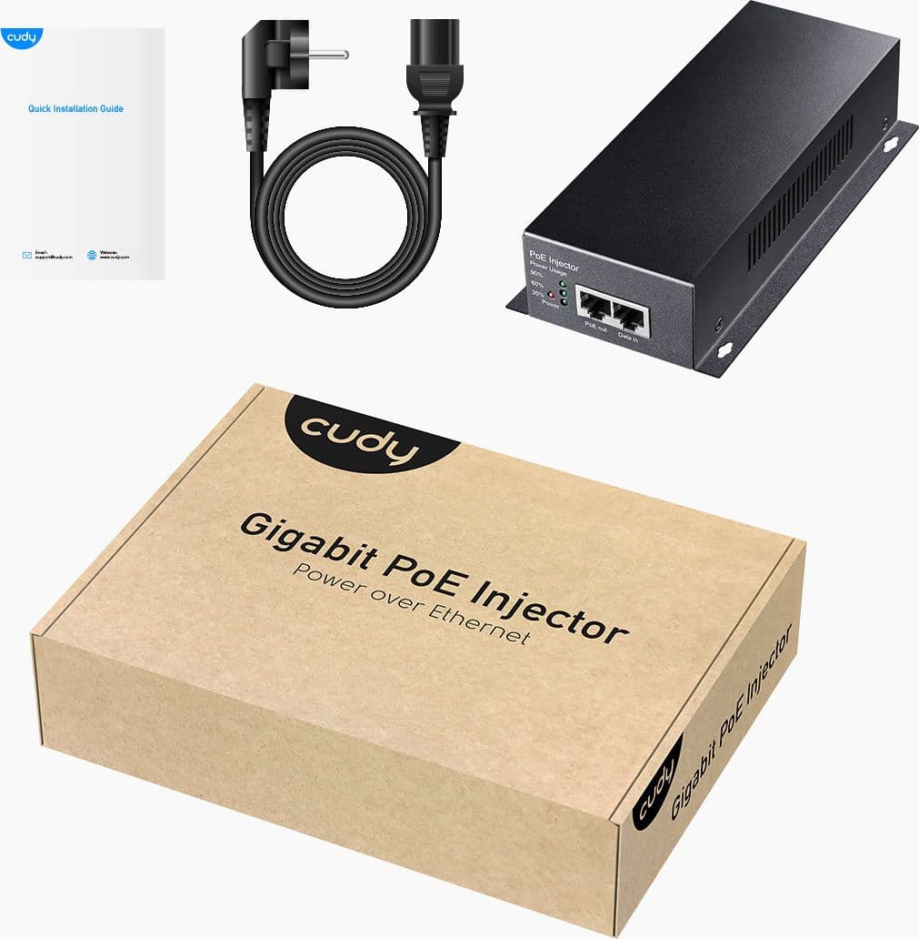 Iniettore Gigabit PoE++ da 90W fino a 100m, POE350 - 9